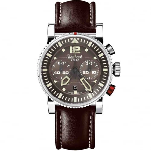 Montre Hanhart Primus Pilot Marron