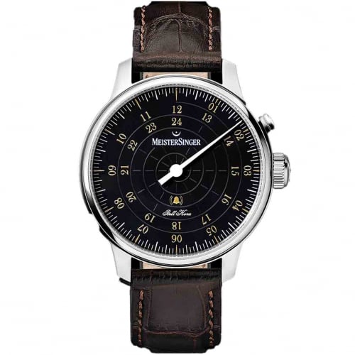 Montre MeisterSinger Bell Hora Noire & Dore