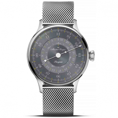 Montre MeisterSinger Pangaea Day Date 365 - Gris