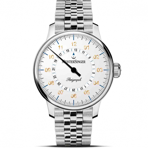 Montre MeisterSinger Perigraph - Blanc