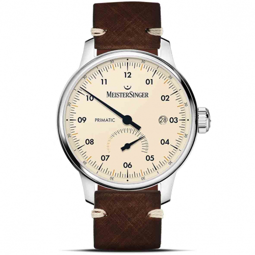 Montre MeisterSinger Primatic - Ivoire