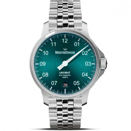 Montre MeisterSinger Unomat - Vert