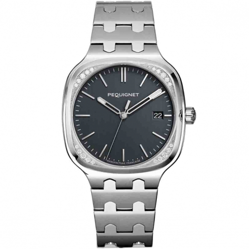 Montre Pequignet Manufacture Concorde 20 Diamants - 40mm