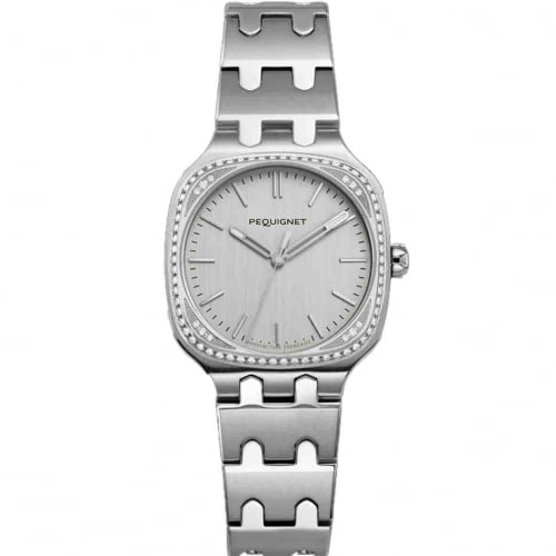 Montre Pequignet Manufacture Concorde 78 Diamants 30 mm