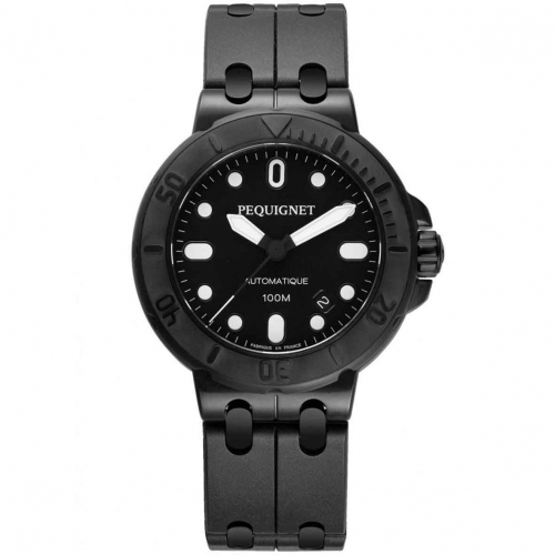 Montre Pequignet Moorea Hossegor Titane Noir