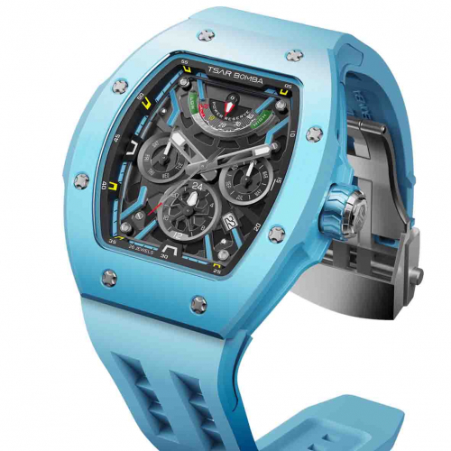 Montre Tsar Bomba - Atomic - Cramique - Bleu