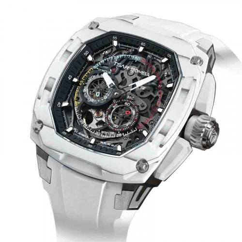 Montre tsar Bomba - Dark Matter - Automatique - Blanc