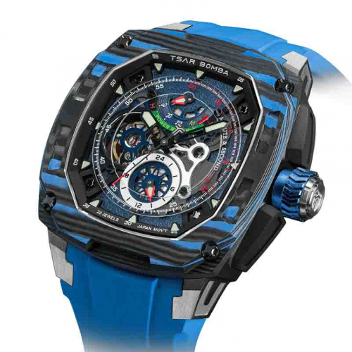 Montre tsar Bomba - Dark Matter - Automatique - Bleu