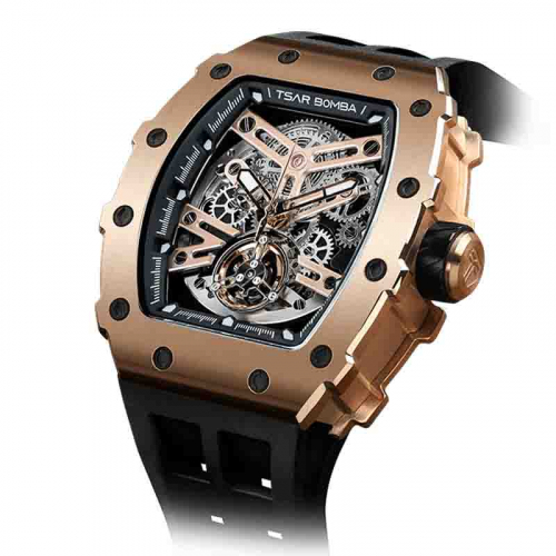 Montre Tsar Bomba - Elemental Series - Automatique - Noir