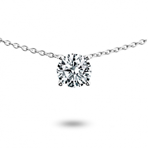 Monture Collier diamant solitaire 