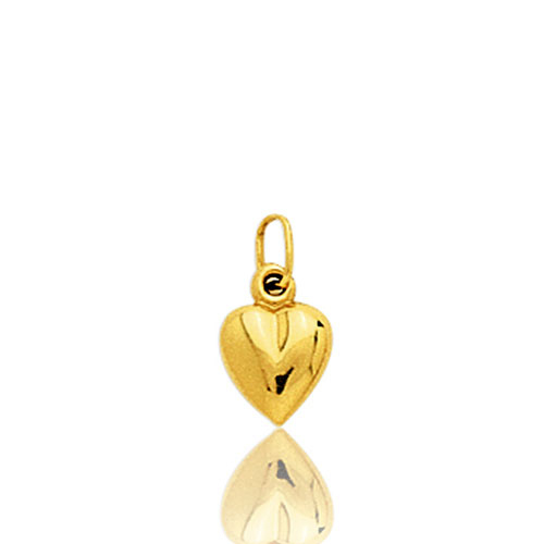 Pendentif cur or jaune