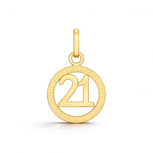Pendentif Chiffre 21