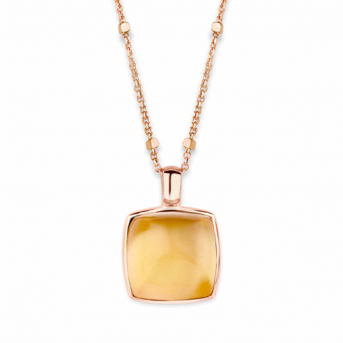 Pendentif Citrine sur Nacre One More