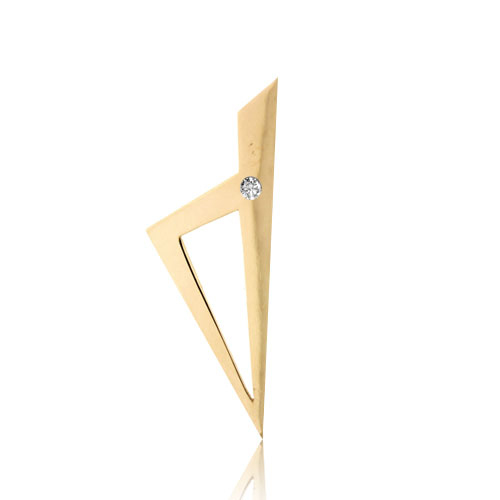 Pendentif Corse et diamant