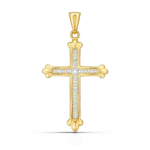 Pendentif Croix Oxyde de Zirconium
