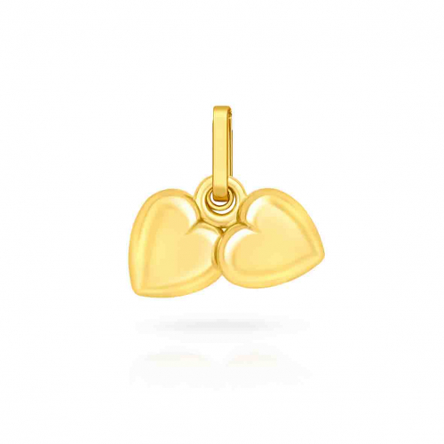 Pendentif Double - Coeur