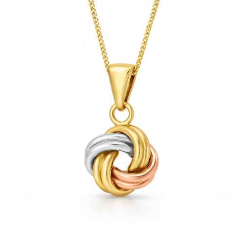 Pendentif double noeud