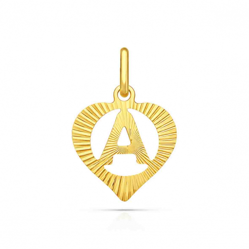 Pendentif Lettre A