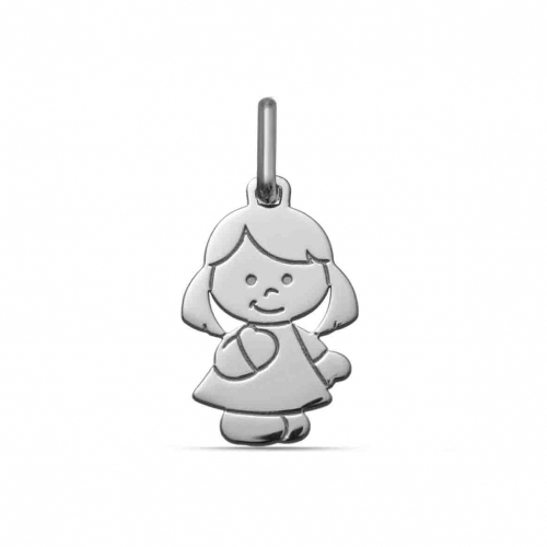 Pendentif Or Fille