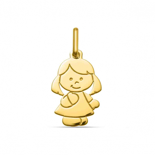 Pendentif Or Fille