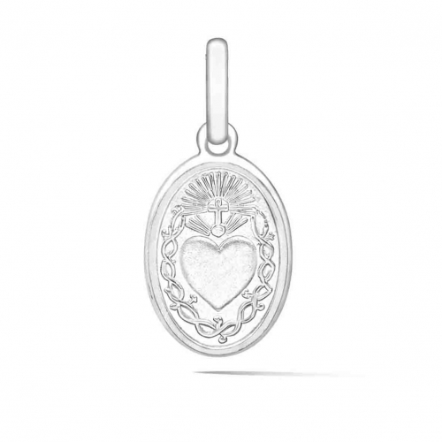 Pendentif Ovale Sacr� Coeur
