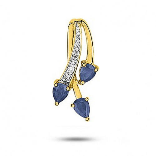 Pendentif Saphir