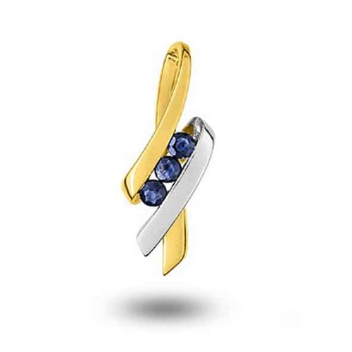 Pendentif Saphir