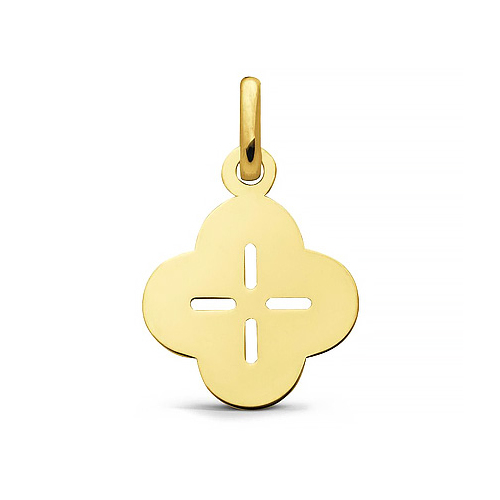 Pendentif trfle ajour Augis