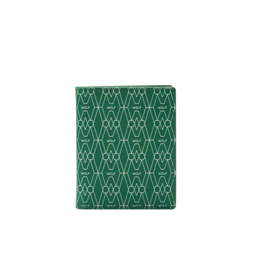 Porte-carte d'identit Wolf 1834 - Signature - Vert