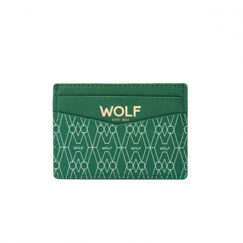 Porte-cartes Wolf 1834 - Signature - Vert