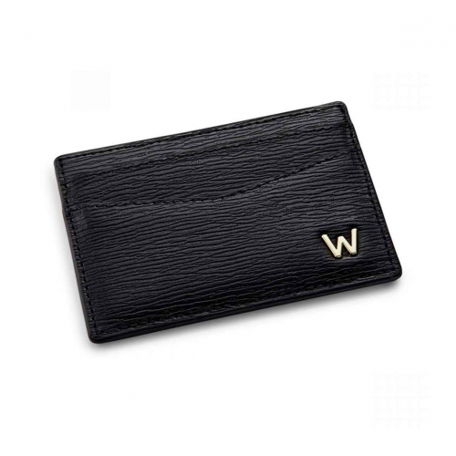 Porte-cartes Wolf 1834 - W - Noir