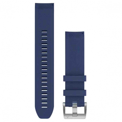 Bracelet QuickFit 22 mm Silicone Bleu Marine - Garmin