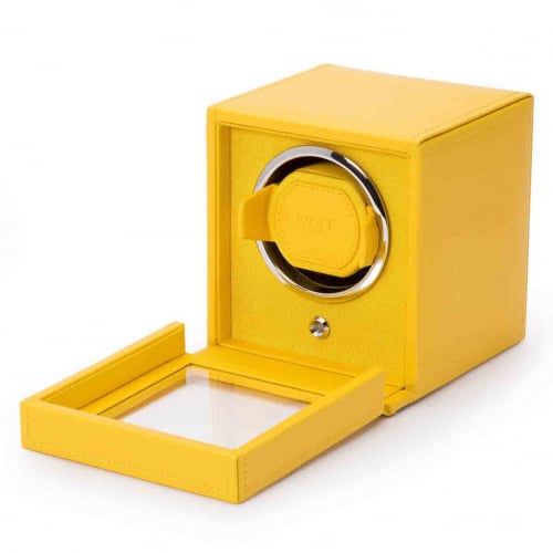 Remontoir Montre Wolf 1834 - Cub winder with cover - Jaune