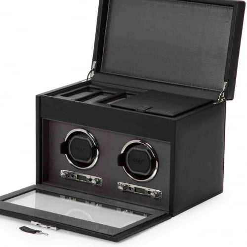 Remontoir Montre Wolf 1834 - Viceroy Double Winder with Storage