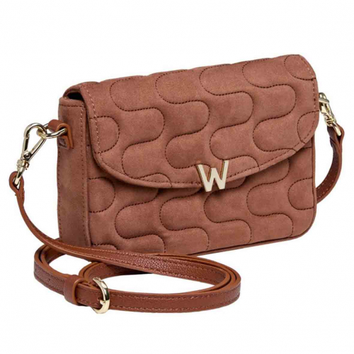 Sac bandouli�re Mimi Swirl avec �charpe Wolf 1834 - Marron